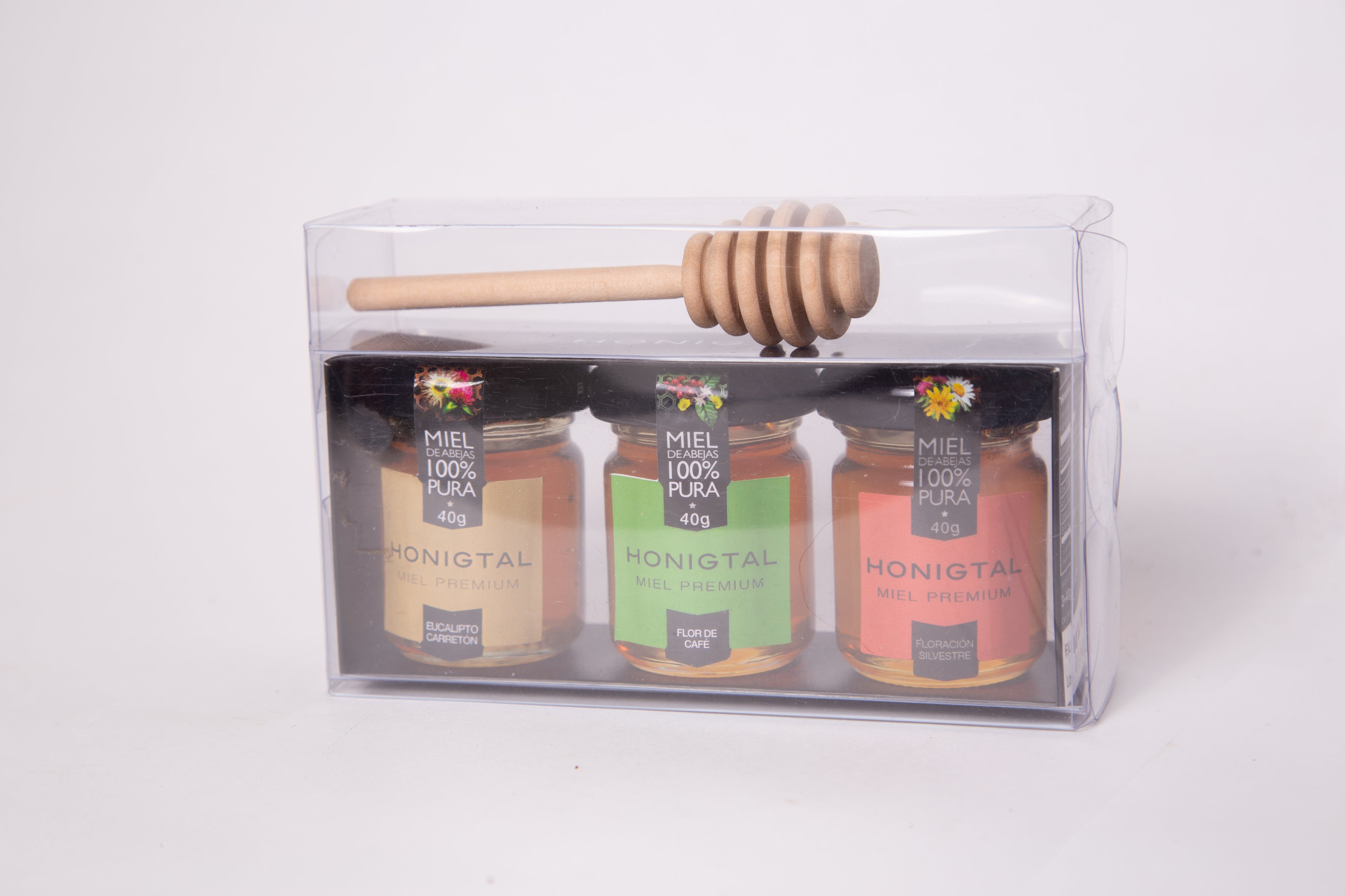 Set de Mini  Mieles con Palito Mielero