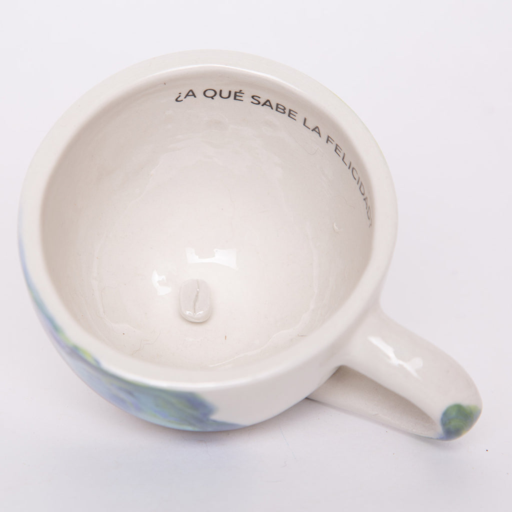 Taza Zen con Oreja y Grano de Café - Mediana