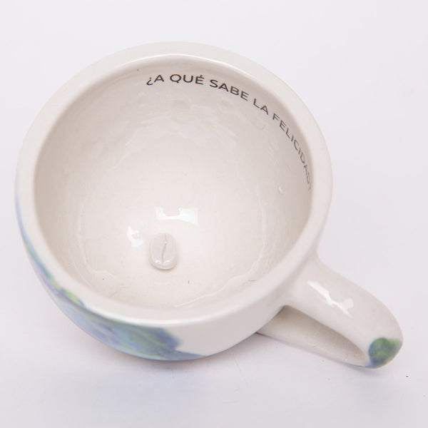 Taza Zen con Oreja y Grano de Café - Mediana