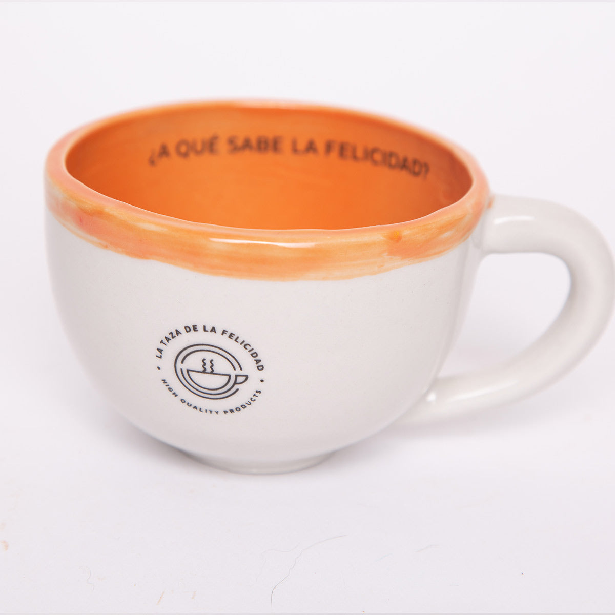 Taza Zen con Oreja y Grano de Café - Mediana
