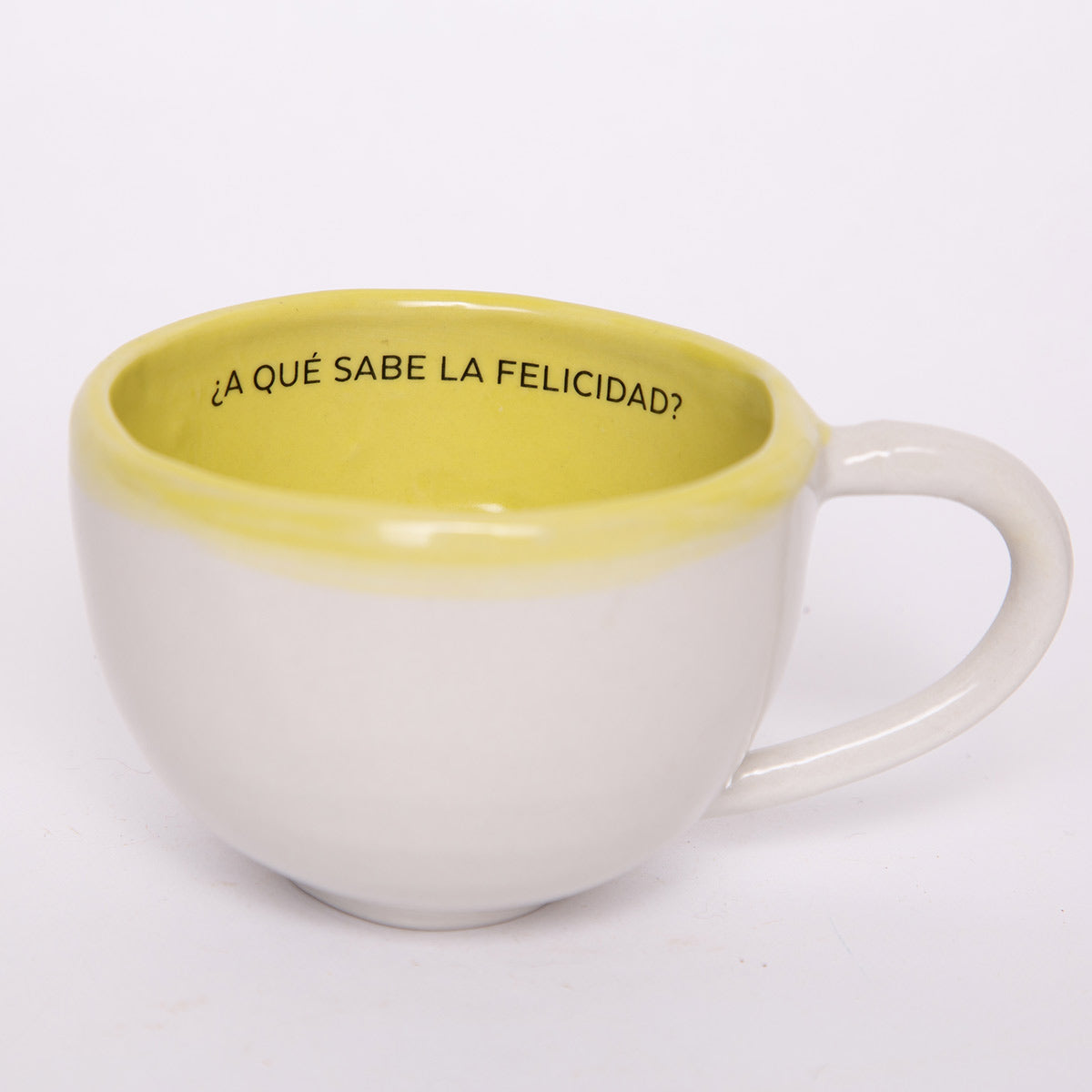 Taza Zen con Oreja y Grano de Café - Mediana
